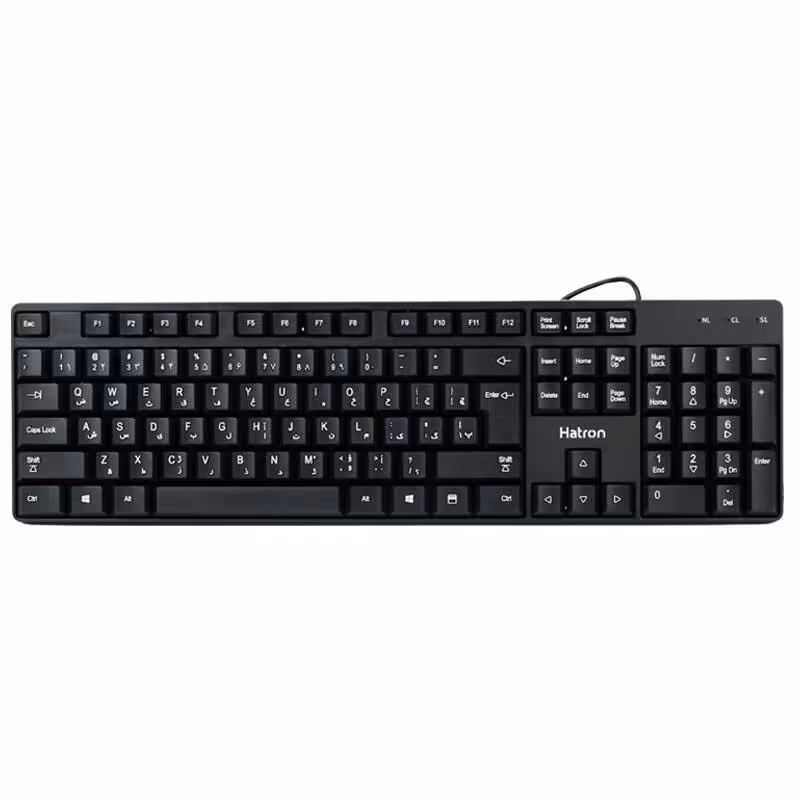 کیبورد سیم دار هترون Hatron HK201