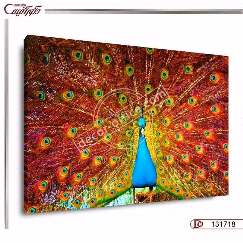 تابلو دیواری طاووس R1718