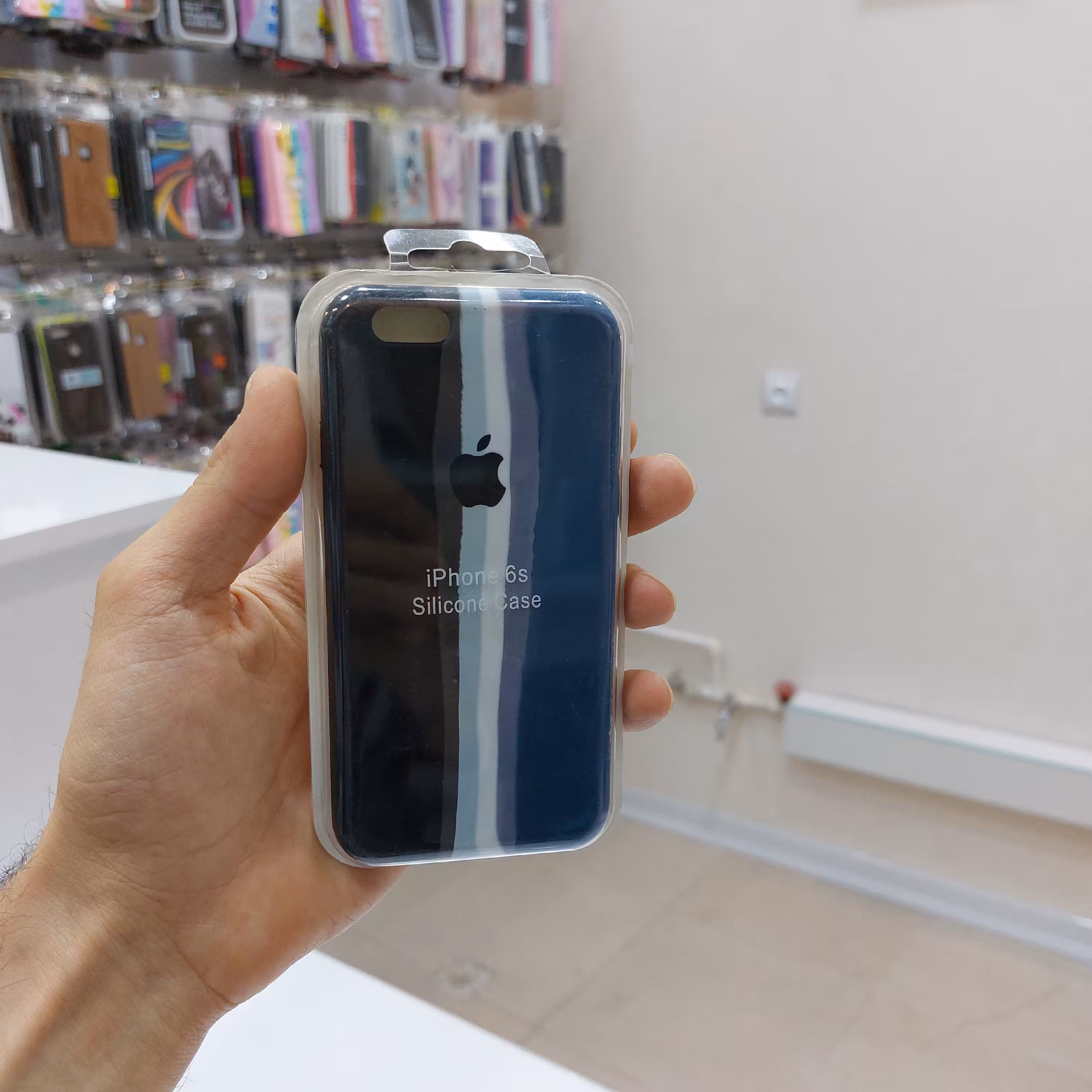 گارد و قاب سیلیکونی آبرنگی اورجینال پاک کنی طرح شماره 2 مناسب برای گوشی آیفون 6/6s