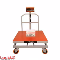 باسکول 800 کیلویی محک بدنه تیرکس 80*80   چرخ دار