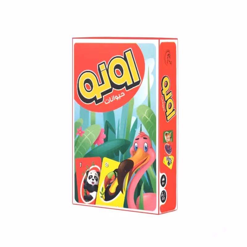 بازی کارتی اونو طرح حیوانات (UNO Animals Edition) – نسخه شاد و هیجان‌انگیز خانوادگی