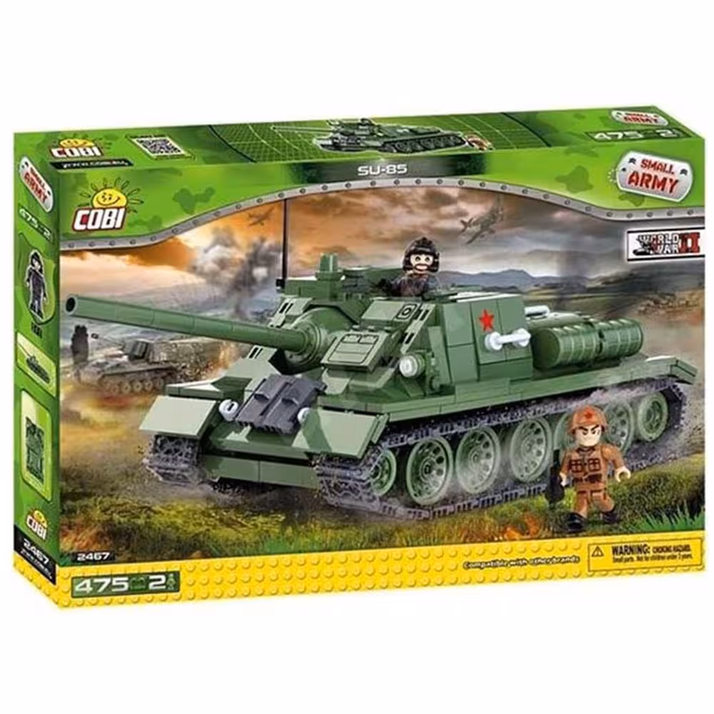 تانک ساختنی کوبی مدل SU-85 کد2467