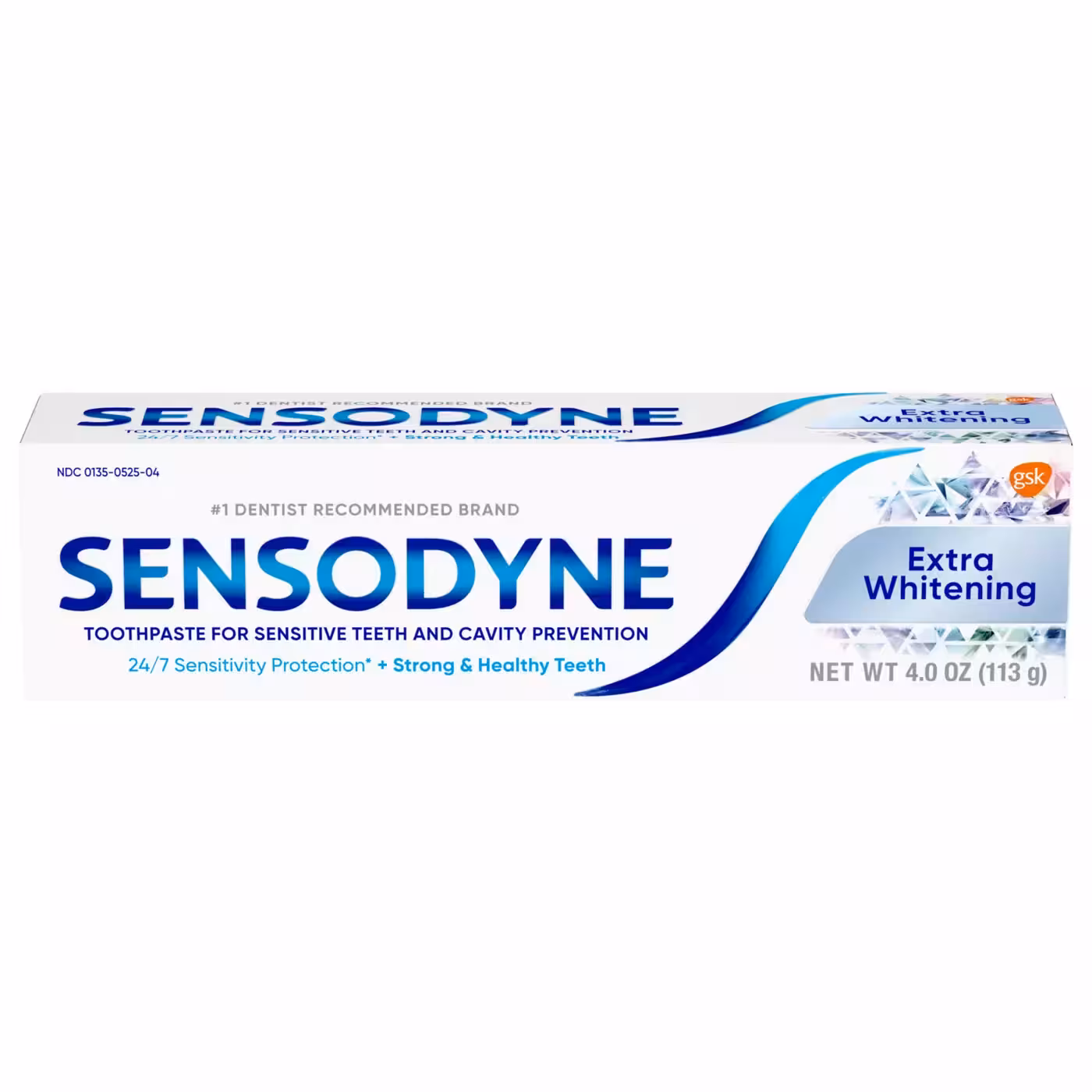 خمیر دندان سنسوداین Sensodyne مدل Extra Whitening حجم 75 میل