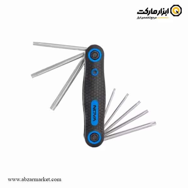 آچار آلن ستاره ای نووا چاقویی 8 عددی مدل 1240