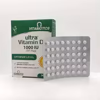 قرص اولترا ویتامین دی 1000 ویتابیوتیکس اصل 96 عددی  Vitabiotics Ultra Vitamin D 1000IU