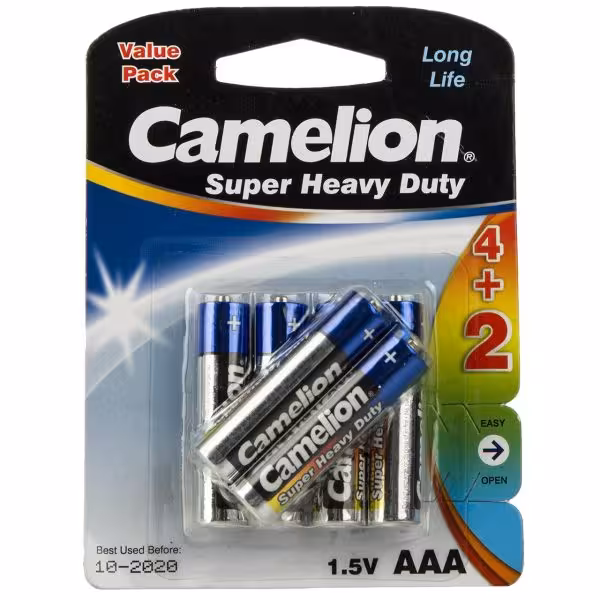 باتری نیم قلمی کملیون مدل Super Heavy Duty