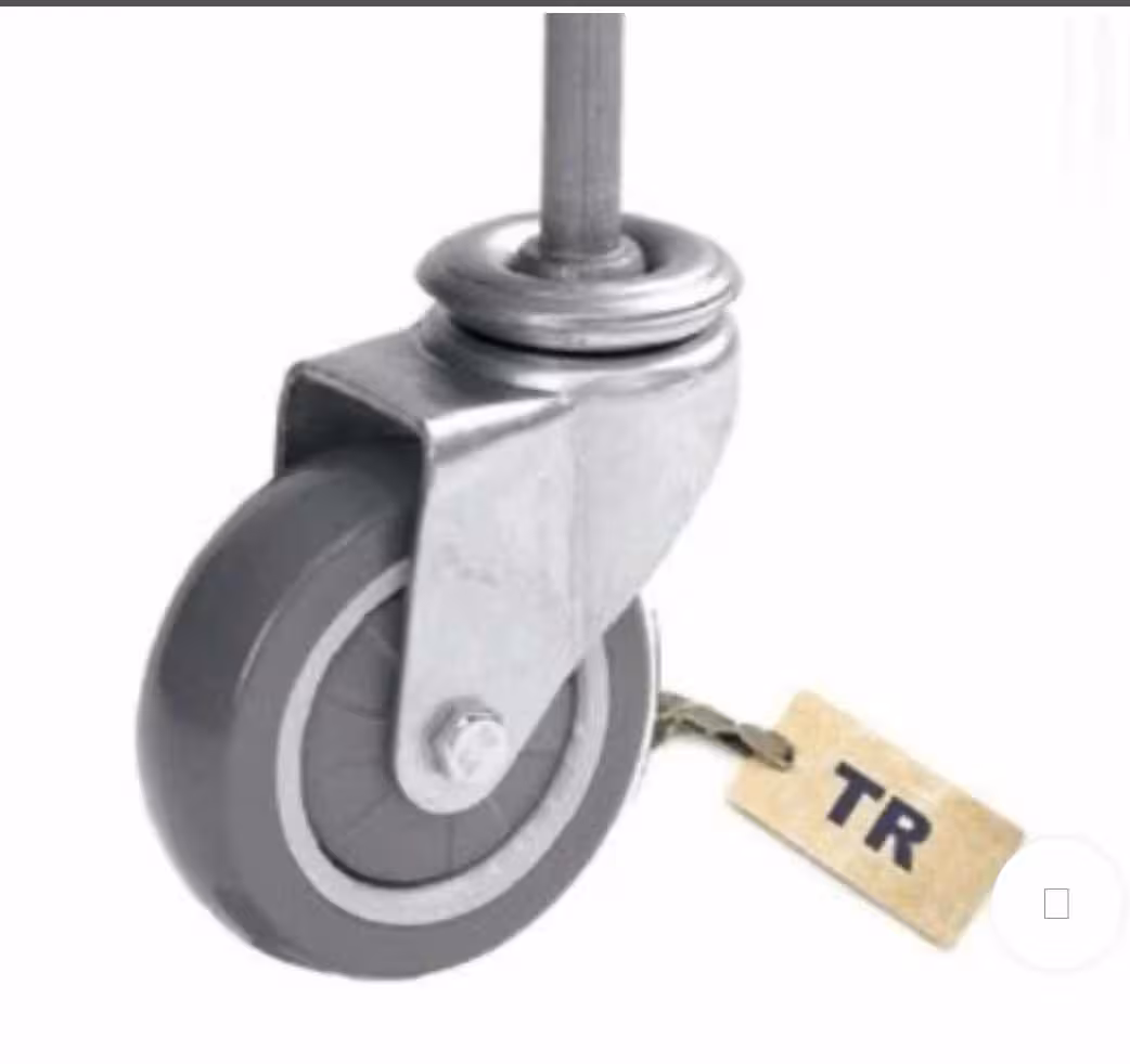 چرخ بالا بلبرینگی آلن خور دایکاست لاستیکی سایز 125 گردان