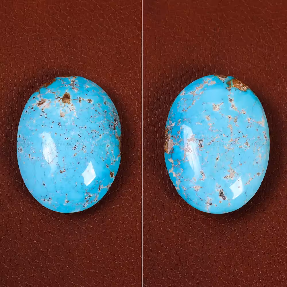 نگین فیروزه شجری کد 29565 - جواهری مشاهیر