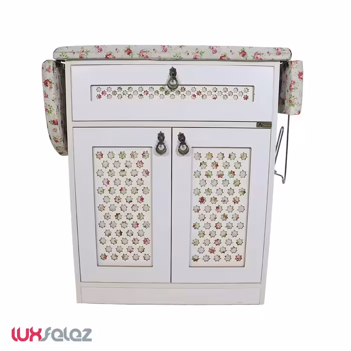 میز اتو دو درب عروس نوین مدل مدرن