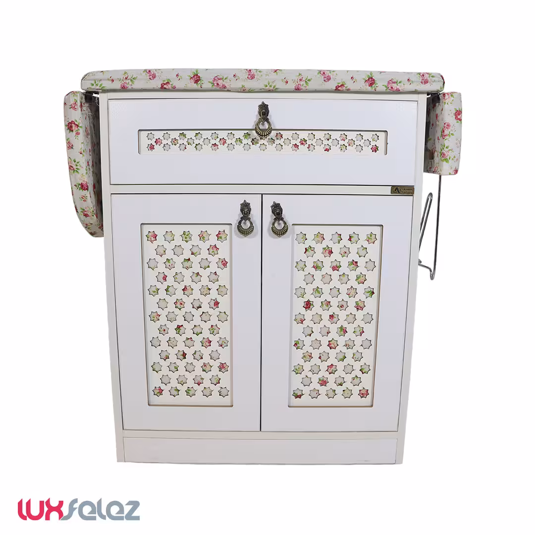 میز اتو دو درب عروس نوین مدل مدرن