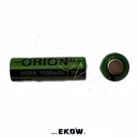باتری لیتیوم یون 1500ma 4/5AA (لیتیوم یون ORION 4.5AA 1500mAh 1.2V)