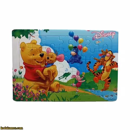 پازل چوبی a4