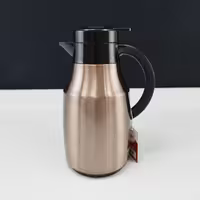 فلاسک شیشه صورتی 1 لیتر برند رگال مسی