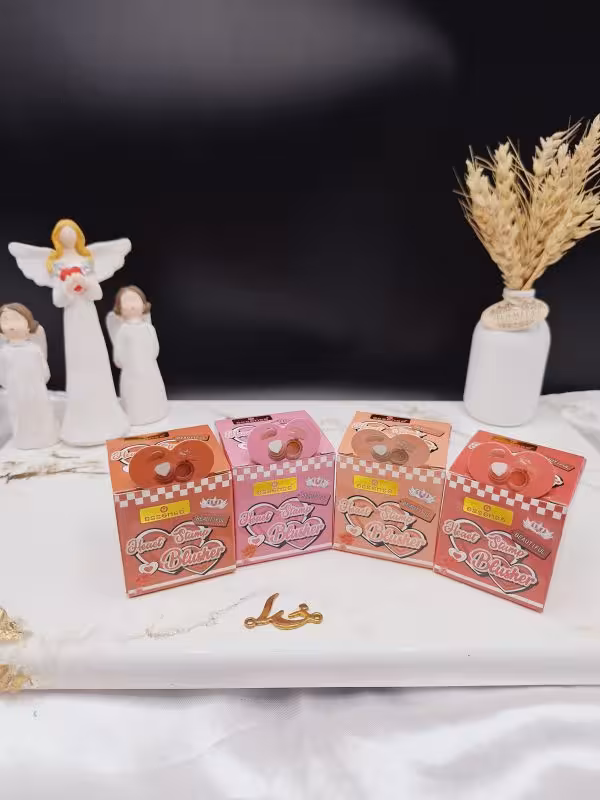 رژگونه استامپی طرح قلب Gssense کد GS 174