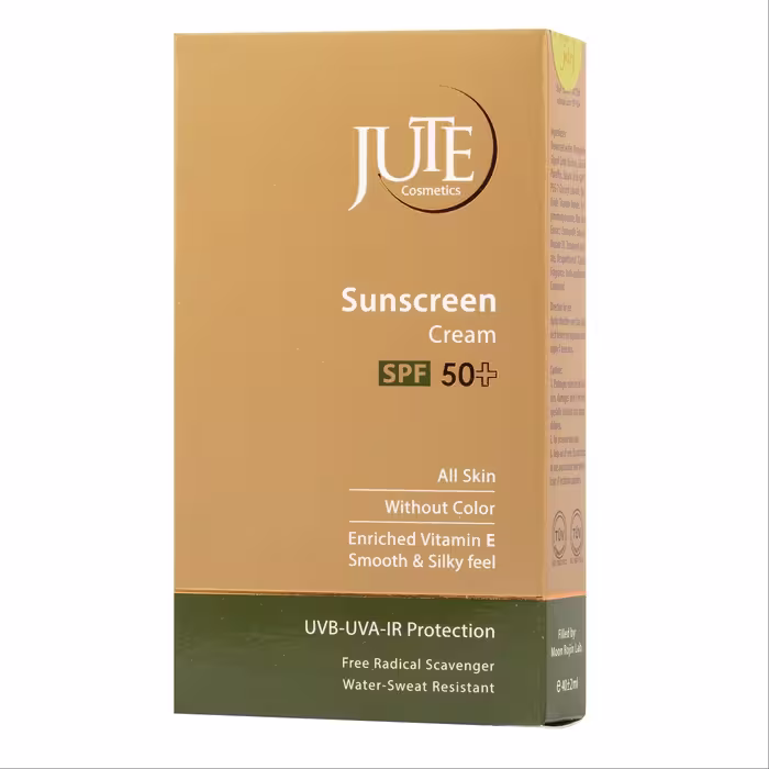 کرم ضد آفتاب انواع پوست بی رنگ SPF 50 ژوت