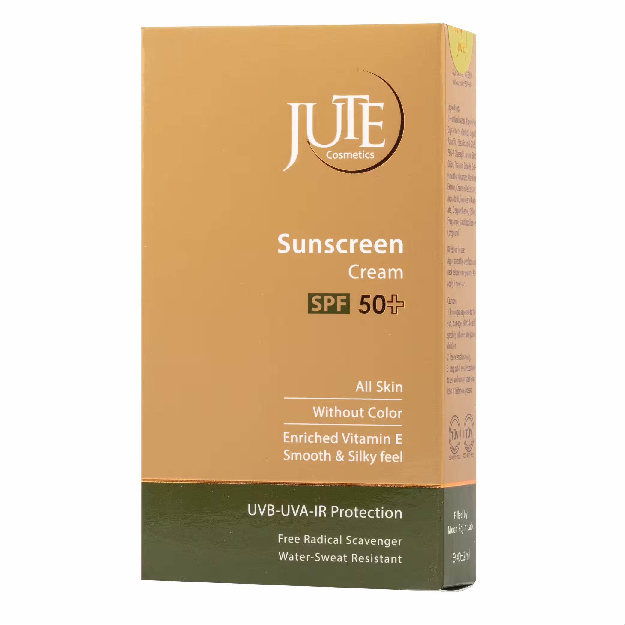 کرم ضد آفتاب انواع پوست بی رنگ SPF 50 ژوت