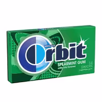 آدامس بدون قند نعنا تند اوربیت Orbit بسته 14 عددی