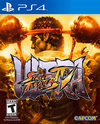 بازی پلی استیشن 4 نسخه رایتی نسخه هک‌شده بازی Ultra Street Fighter IV ps4