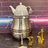 کتری و قوری کف چدن مدل نورا  برند ROHAM 
