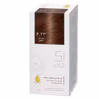 کیت رنگ مو زی فام شماره 623 حجم 50 میلی لیتر بلوند تیره شکلاتی