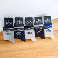 جوراب نیم ساق کش انگلیسی پنبه ALO