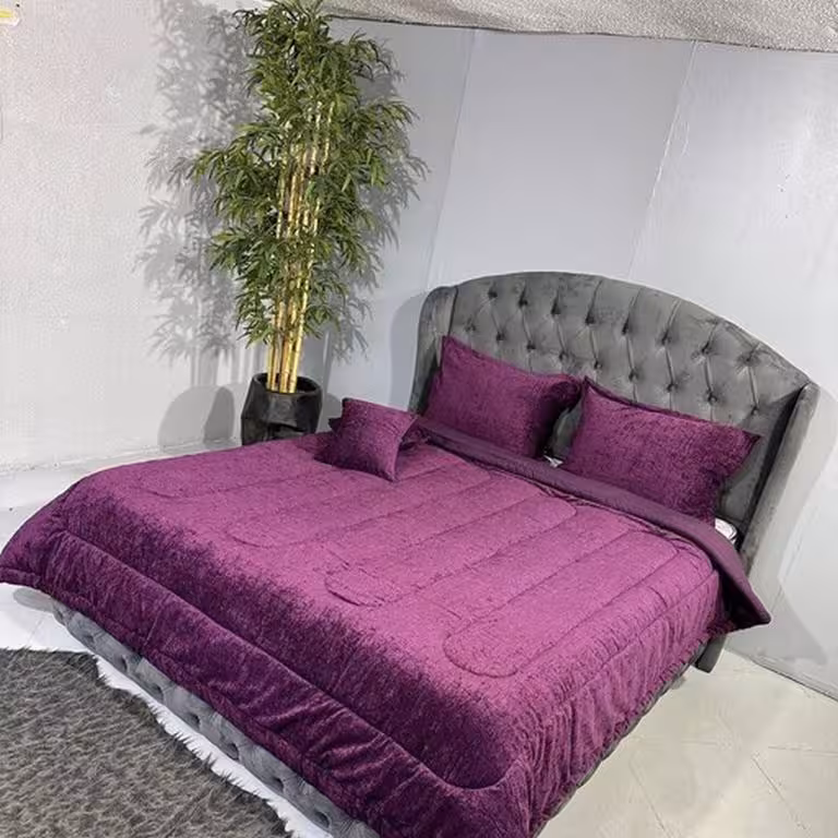 روتختی مخمل شانل ساده 8 تکه