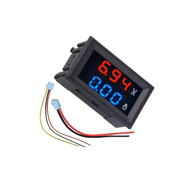 ولت متر و آمپرمتر دیجیتال مدل 10A