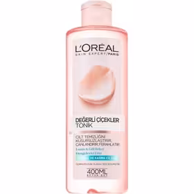 تونر پاک کننده و نرم کننده لورآل (Loreal) مدل گل رز مناسب پوست خشک و حساس ا شوینده لورآل