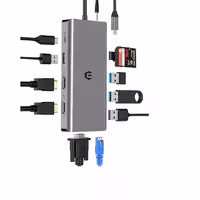 هاب USB-C دوازده کاره Qhou