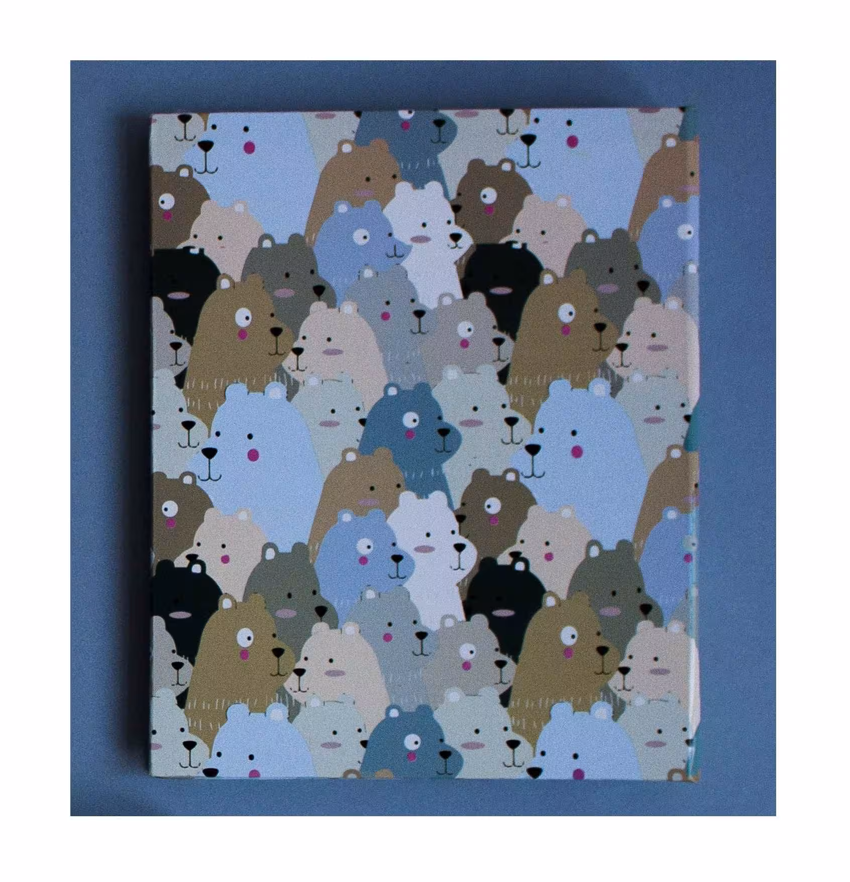 دفترکلاسوری 26حلقه 100برگ قفل فلزجلدسخت برگ سری راندو