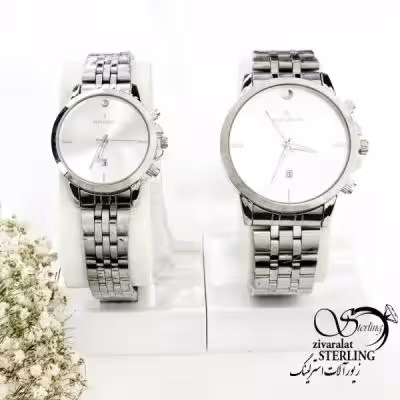 ساعت ست برند رومانسون صفحه ساده کد 19294