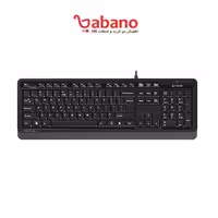 کیبورد ای فورتک مدل FK 10 خاکستری