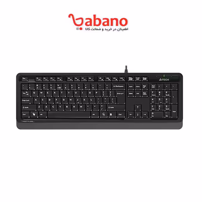 کیبورد ای فورتک مدل FK 10 خاکستری