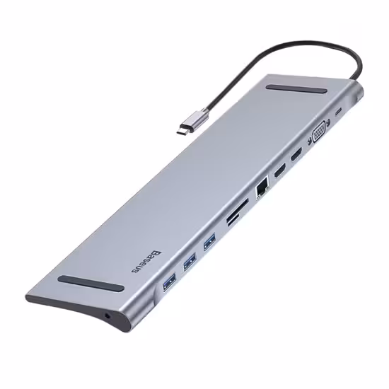 هاب 11 پورت بیسوس مدل Baseus Enjoyment Series CATSX-G0G