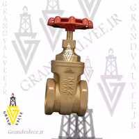 کشویی برنجی 3/4 اینچ PN16 کیز ایران کد 5002