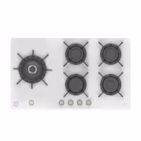 اجاق گاز شیشه 5 شعله پلوپز کنار چپ سفید آردزیا مدلARG-19525