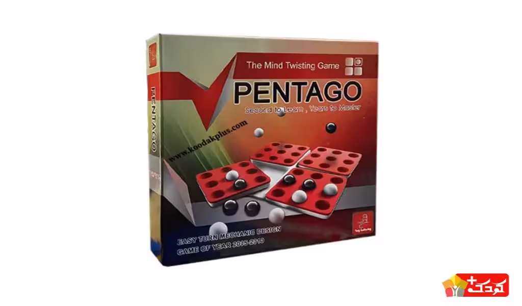 بازی فکری پنتاگو قرمز فکرانه