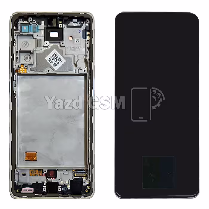تاچ ال سی دی سامسونگ A72 4G/A725 شرکتی با فریم