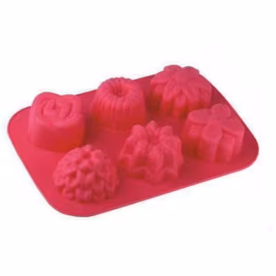 قالب ژله مافین شش تائی بزرگ