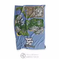 پرچم جی تی ای سان آندریاس GTA San Andreas Map