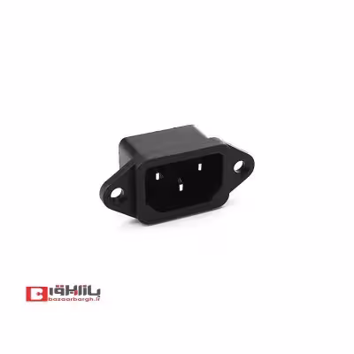 جک پاور کامپیوتر نری جا پیچ دار