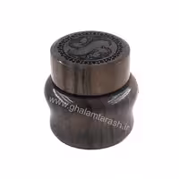 دوات خوشنویسی چوب گردو طرح بته سرکج