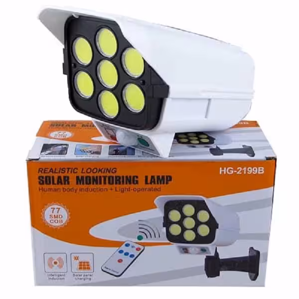 چراغ خورشیدی طرح دوربین مدل HG-2199B