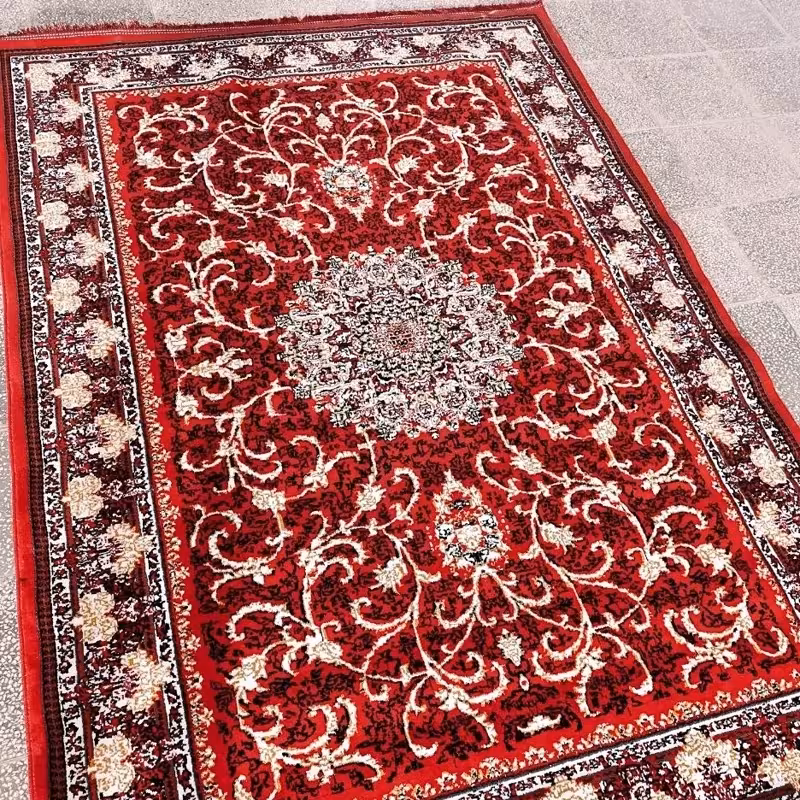 فرش ماشینی 9متری جدید کاشان نقشه زیبای تلنازلاکی مخصوص دکوراسیون خاص