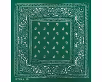 باندانا رنگی طرح اشک