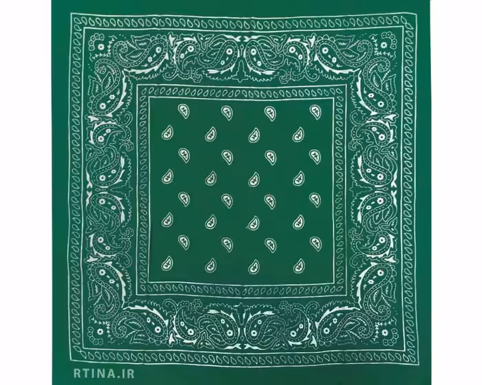 باندانا رنگی طرح اشک