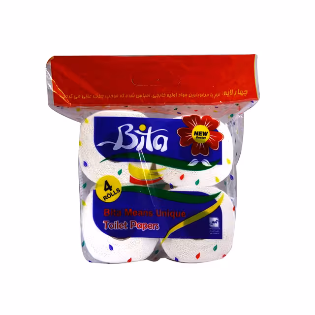 دستمال توالت بی تا 4 عددی
