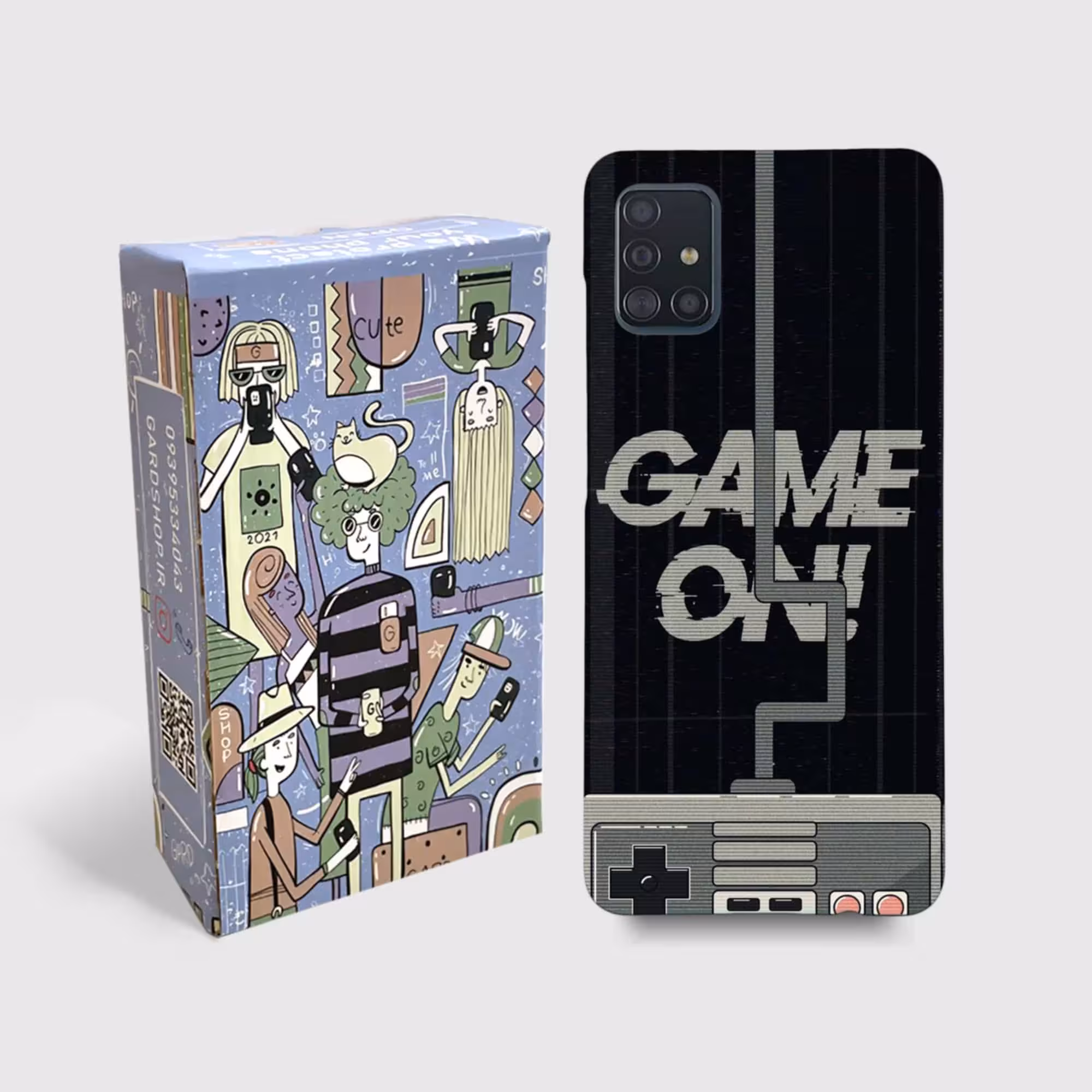 کاور گارد قاب مناسب برای گوشی موبایل سامسونگ a51 -کدg1015