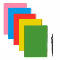 دفتر مشق 100 برگ کد 20 به همراه مداد نوکی بسته 5 عددی | چاوه