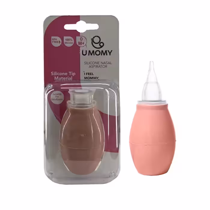 پوار بینی سیلیکونی نوزاد یو مامی Umomy صورتی